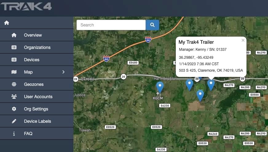 Trak-4 GPS Tracker for Vehicles, Assets, Equipment. Long Battery Life, Waterproof, Global Tracking. Low-Cost Subscription Required. - Image 8